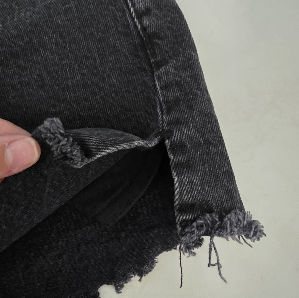 Abercrombie & Fitch Black High Rise Shorts